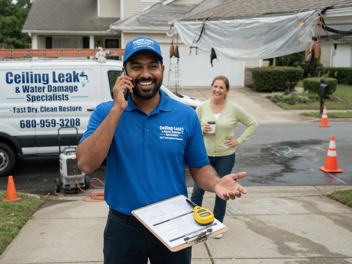 Ceiling Leak Cleanup Rolling Fork, MS FAQs